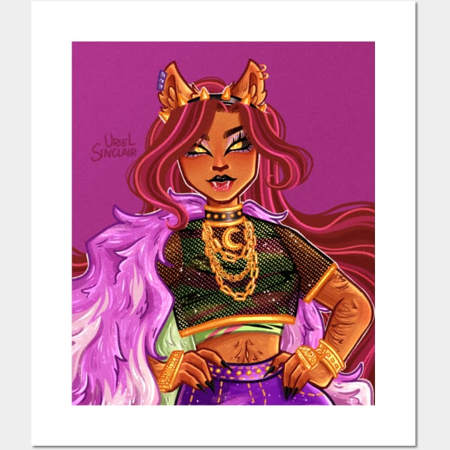 Clawdeen Wolf - Haunt Couture Wall Art by withurie